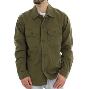 CAMICIA TWILL STRETCH BL11 MILITARE